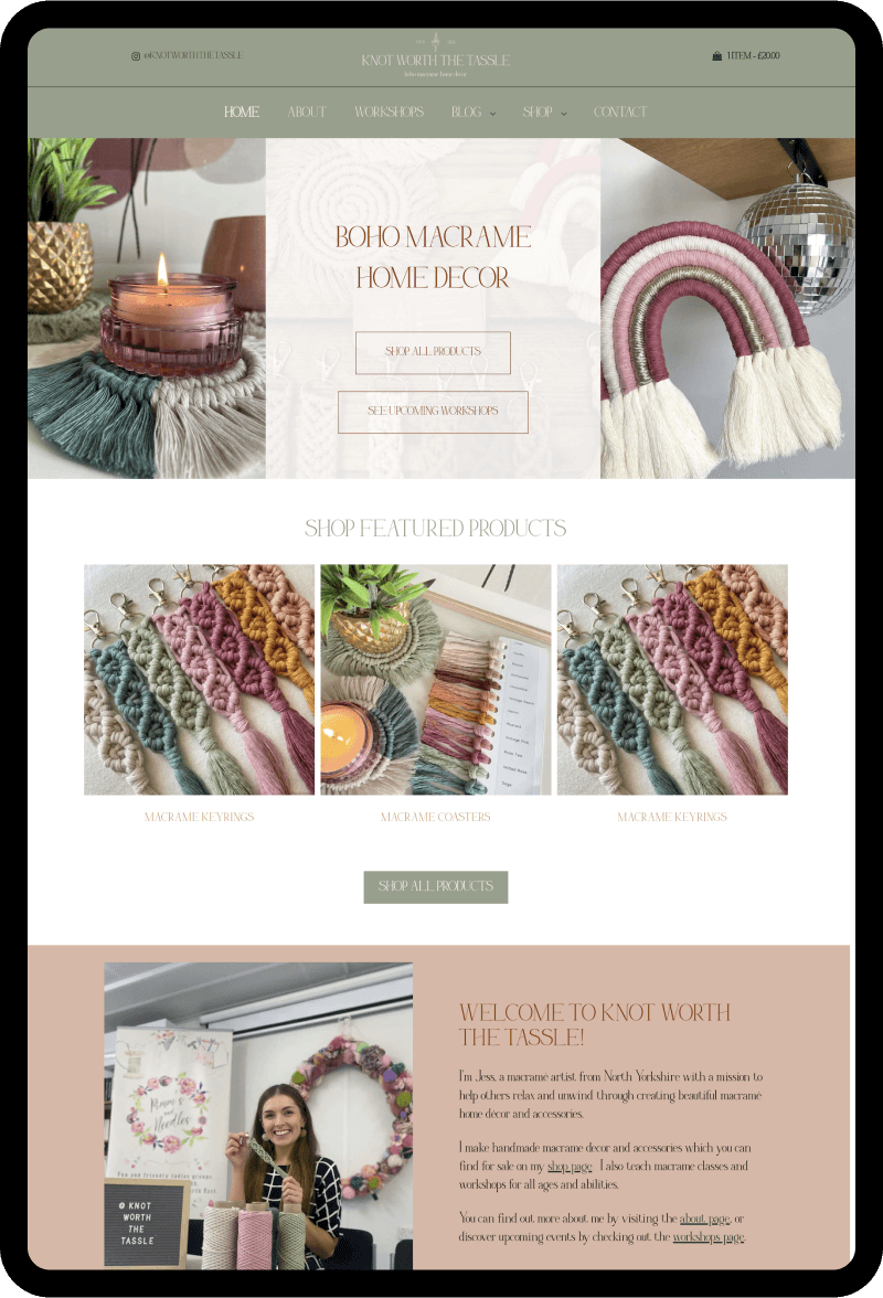 Website Design for Wedding Professionals