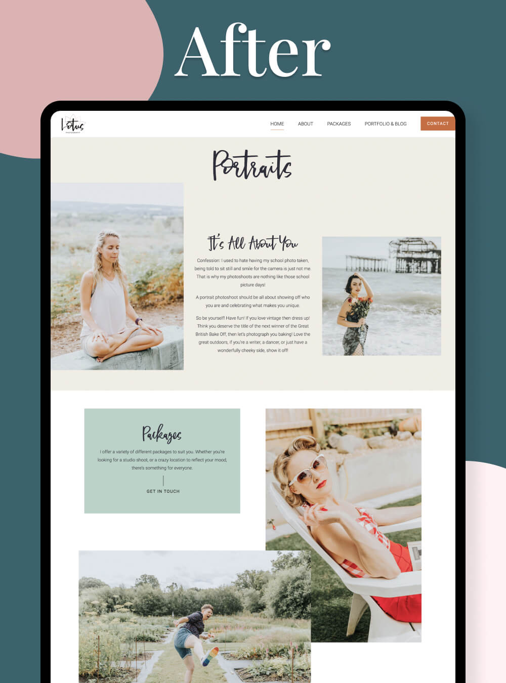 fun wedding photography website