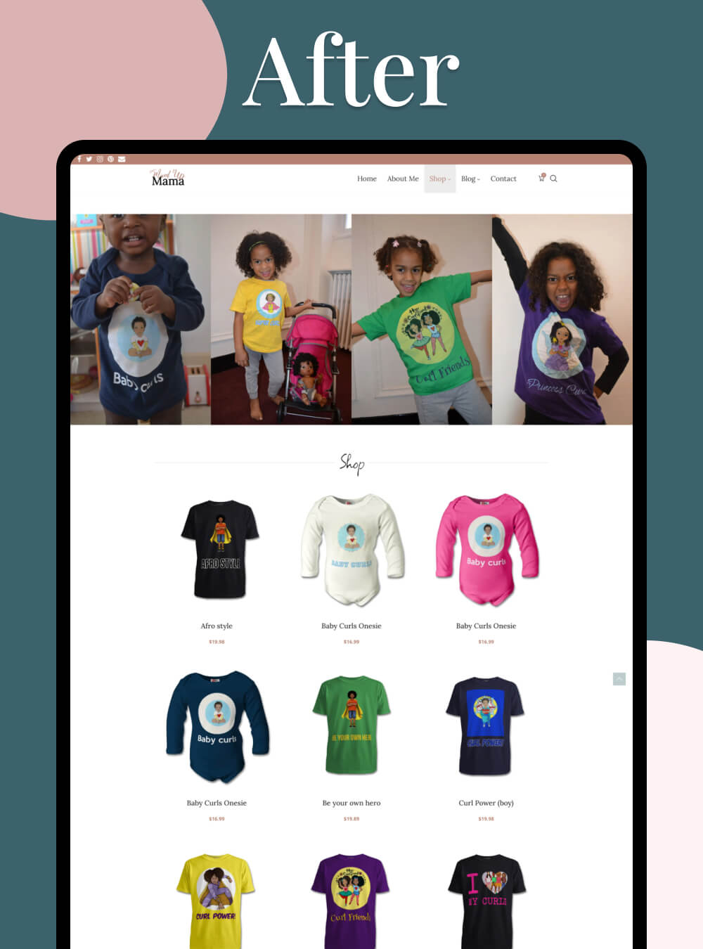 Mama Blogger Website