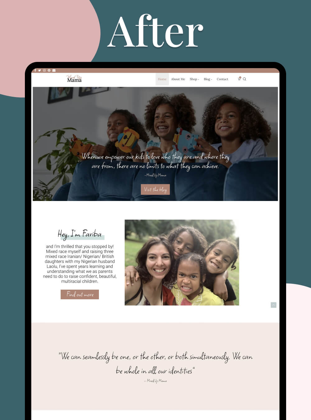 Mama Blogger Website