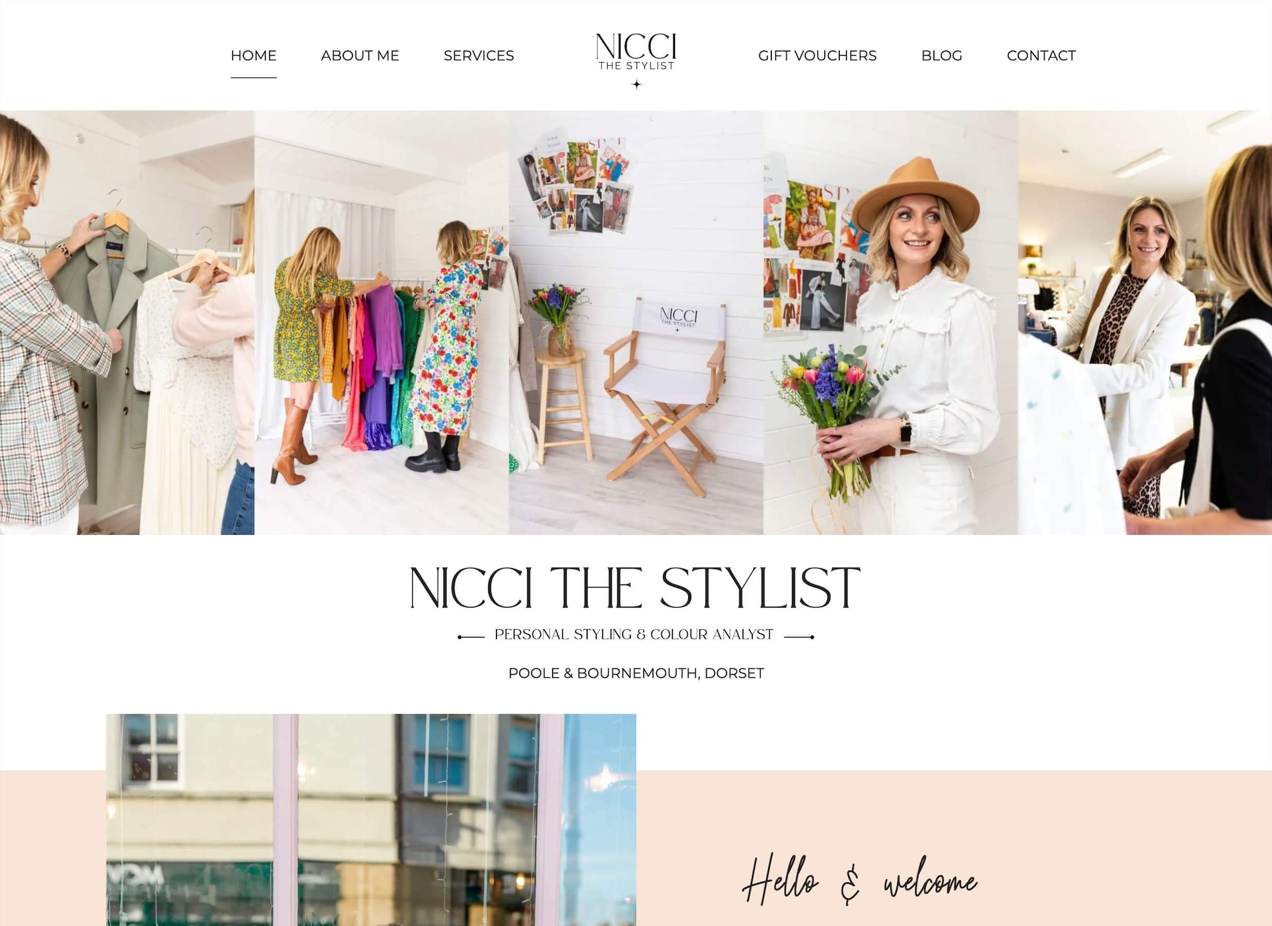 Personal Stylist Website