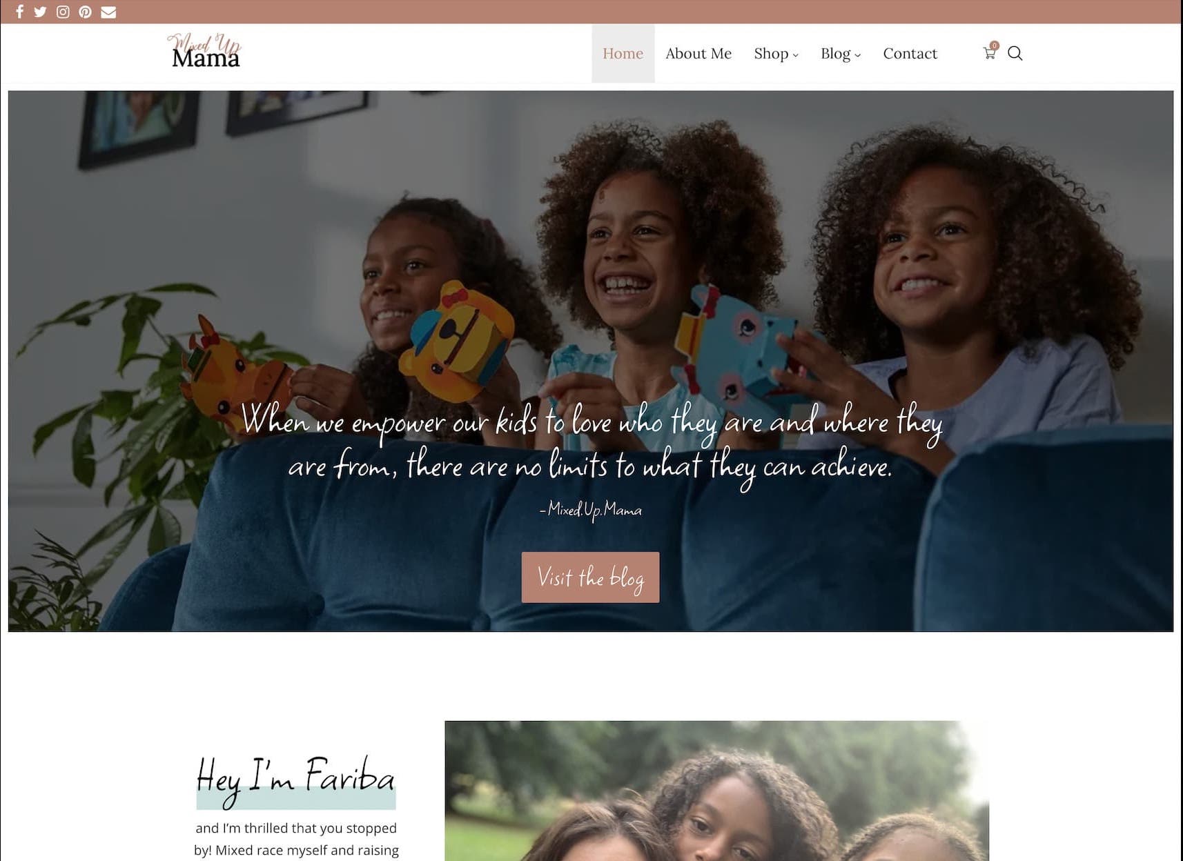 Mama Blogger Website