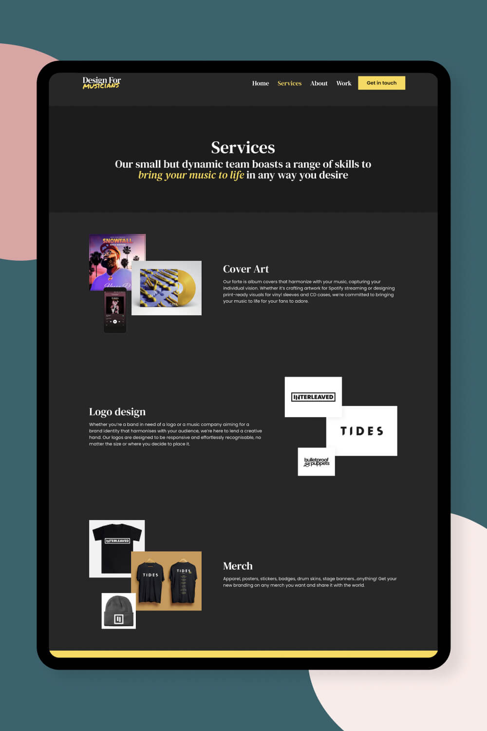 Design Studio Website Design