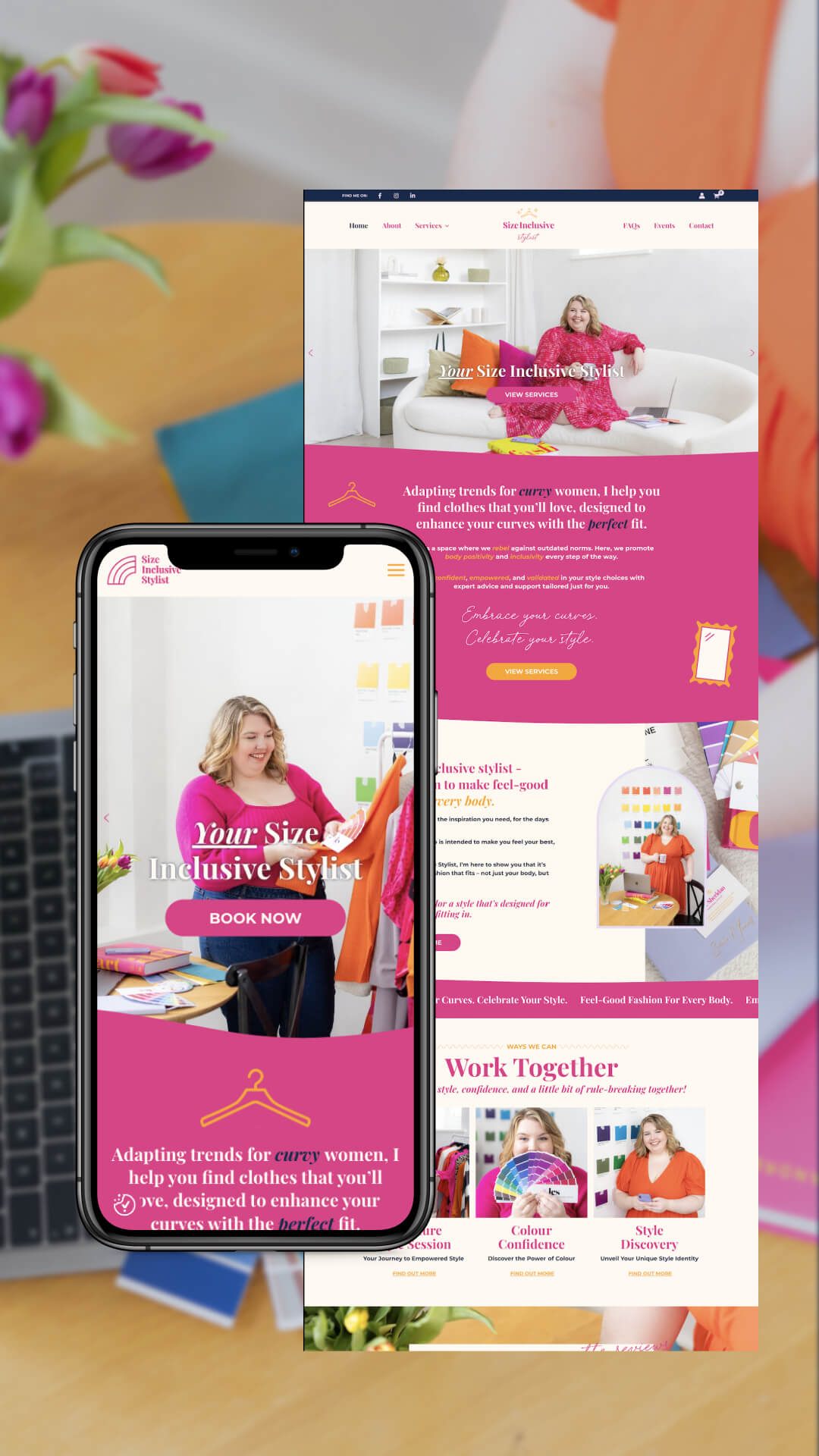 Website for a Colour Analyst