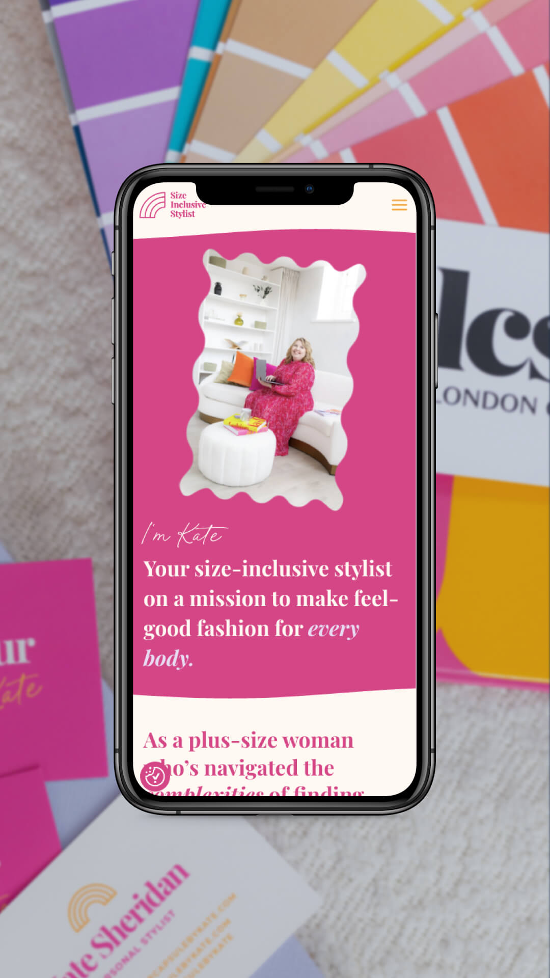 Website for a Colour Analyst