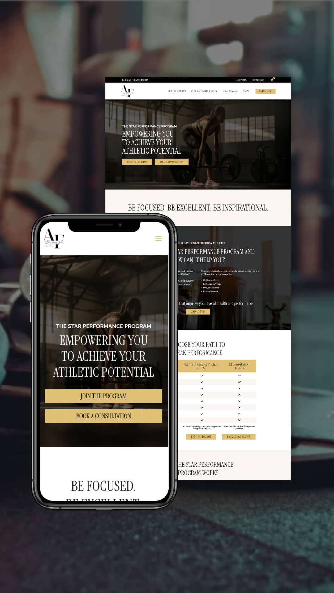 Website for Lifestyle Medicine Doctor