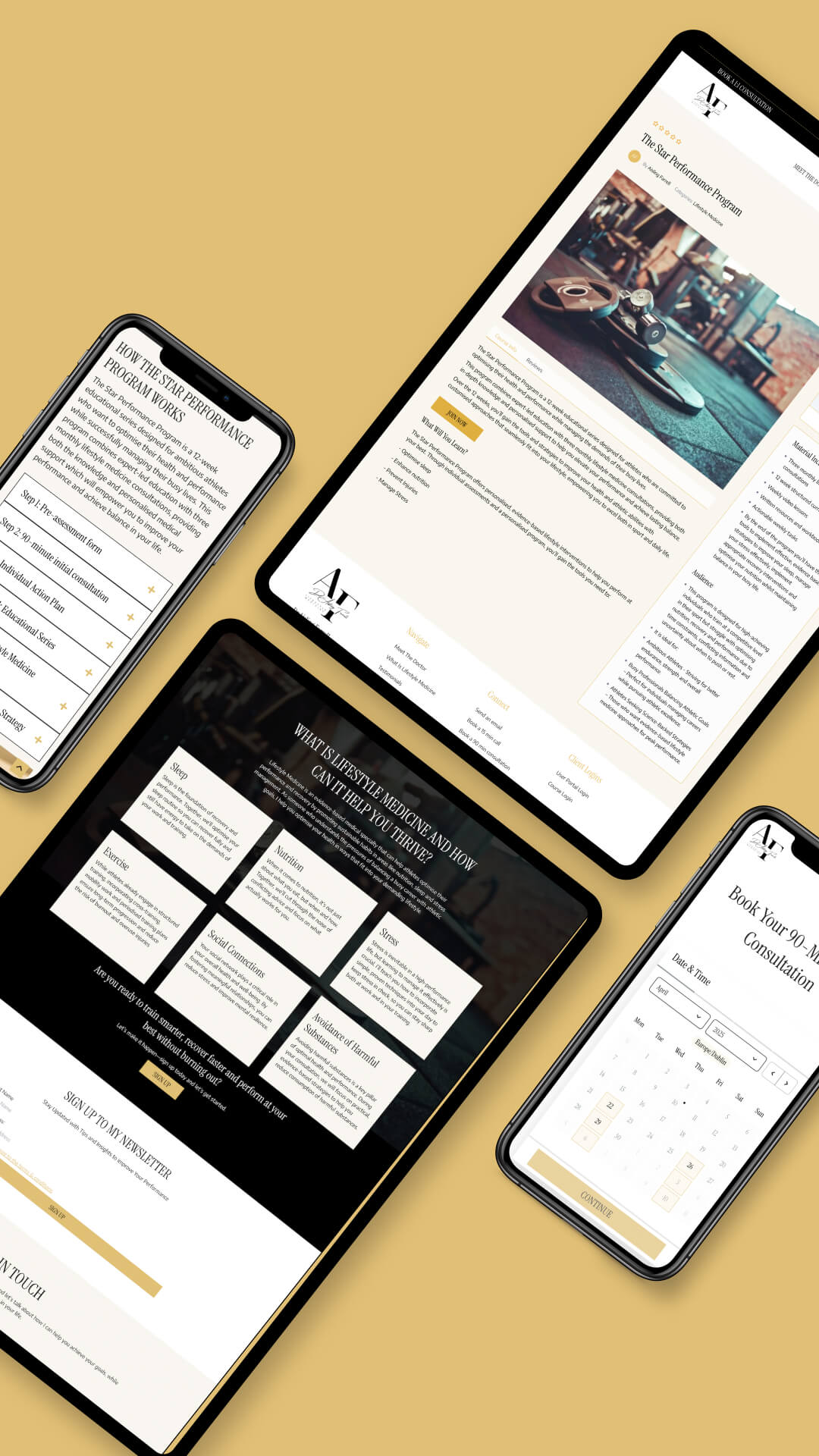 Website for Lifestyle Medicine Doctor