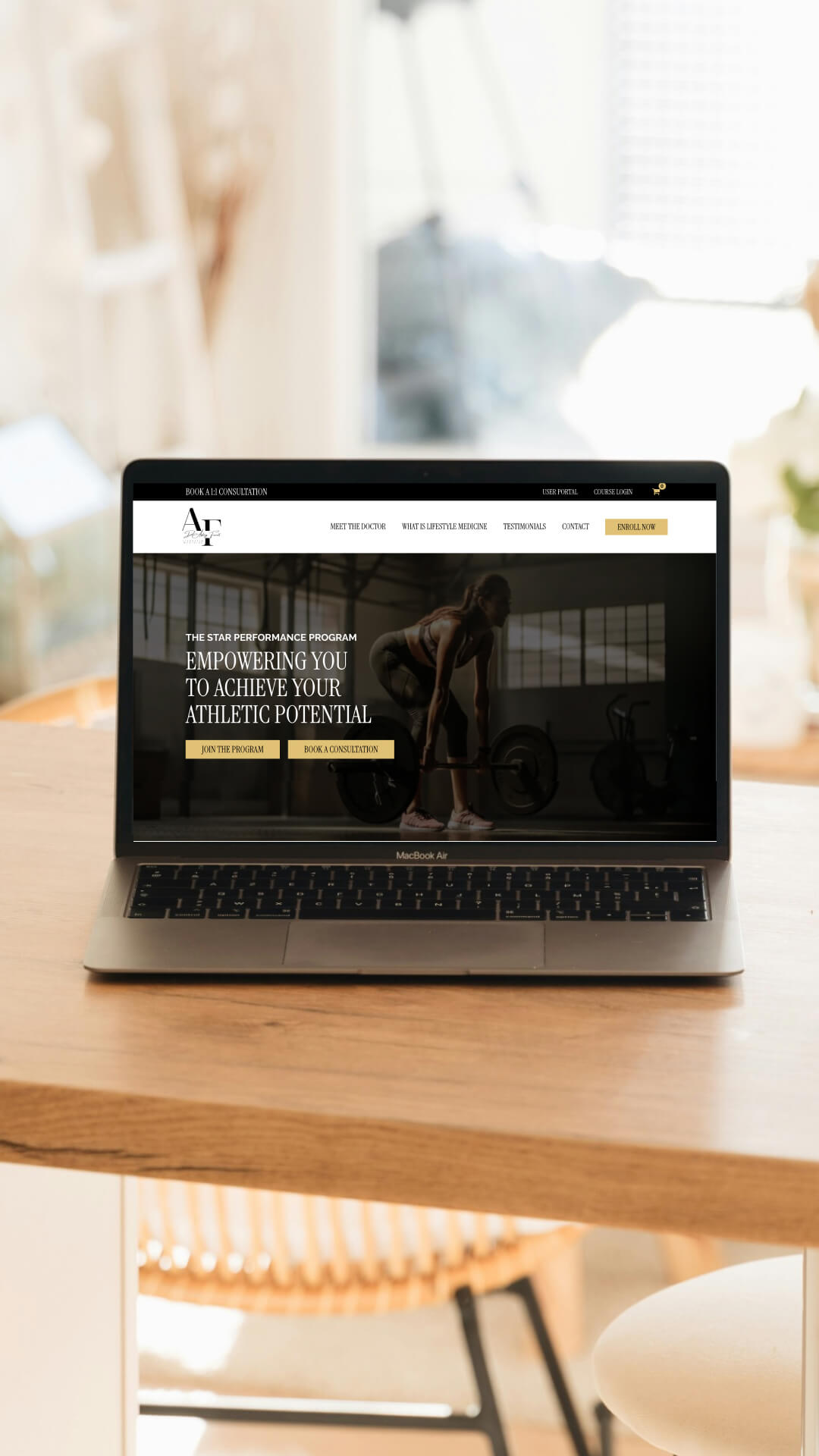 Website for Lifestyle Medicine Doctor