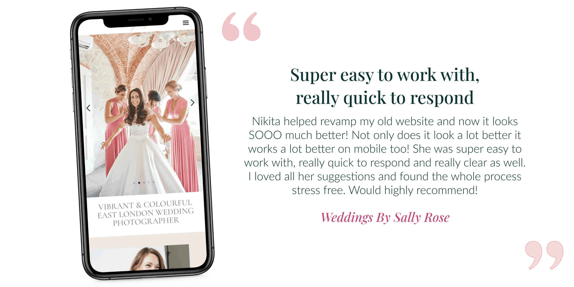 Web Design for Wedding Professionals Reviews