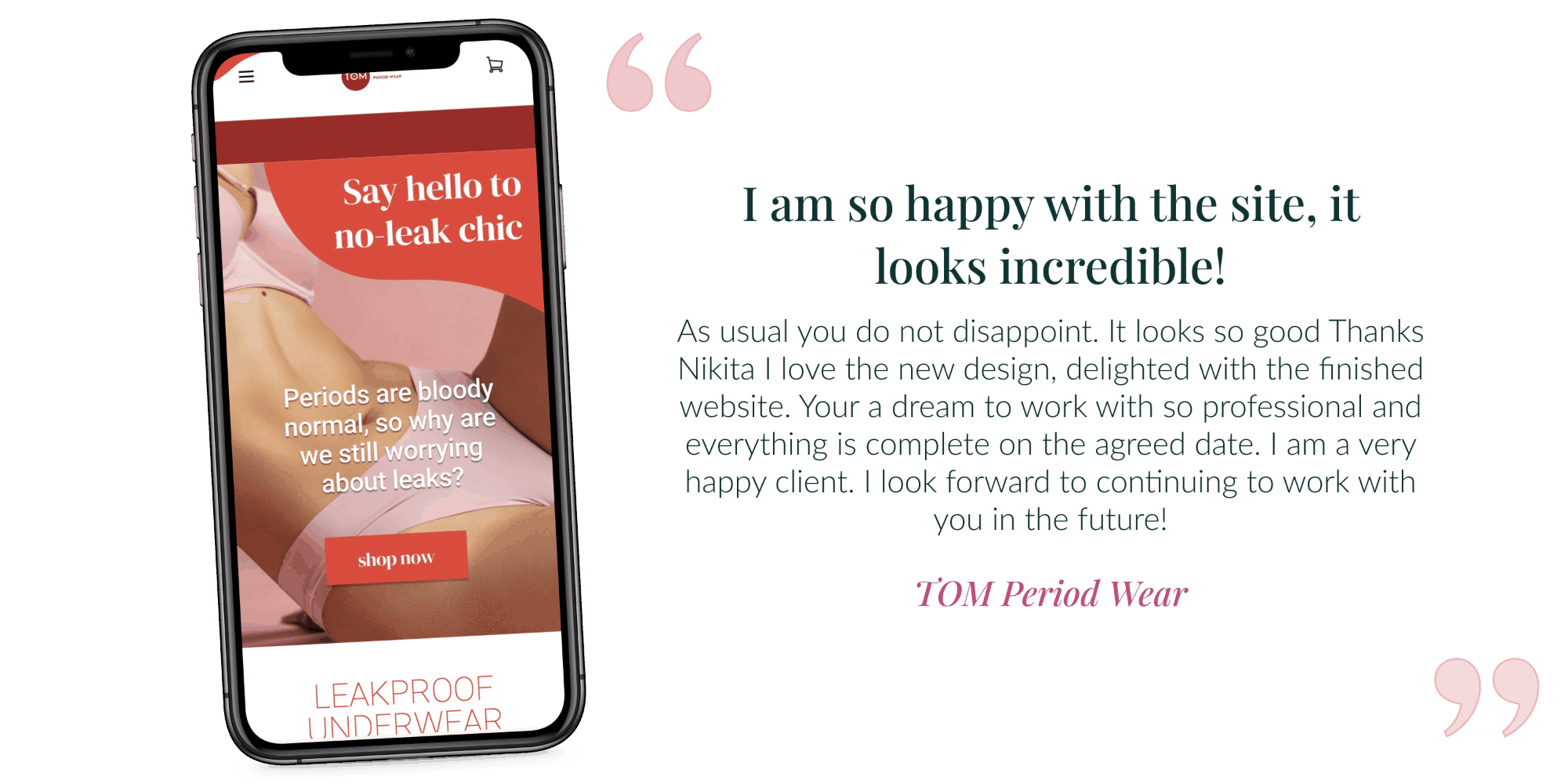 I Do Website Design Testimonials63