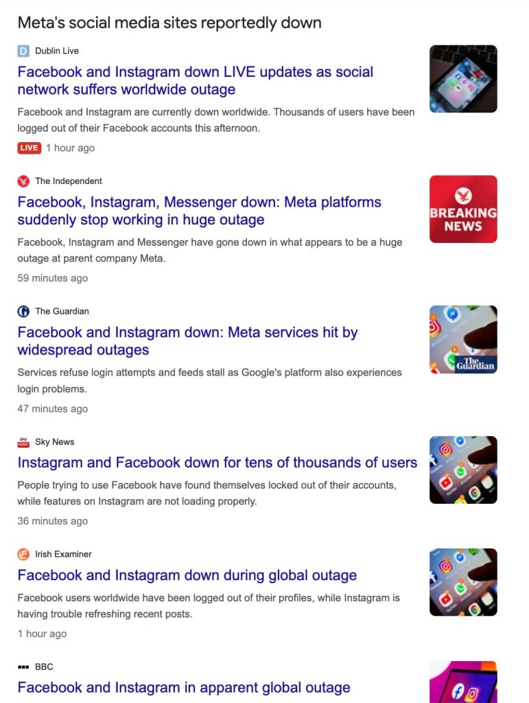Instagram Outage News Reports 2024