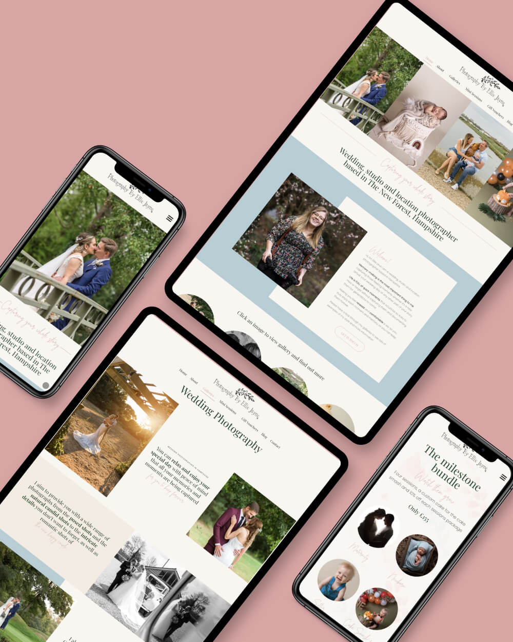 Web Design for Wedding Professionals