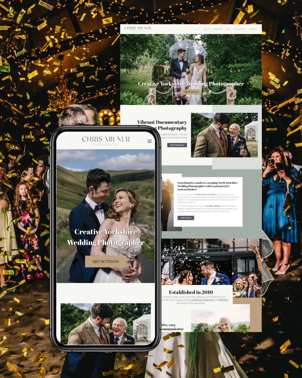 Web Design for Wedding Professionals